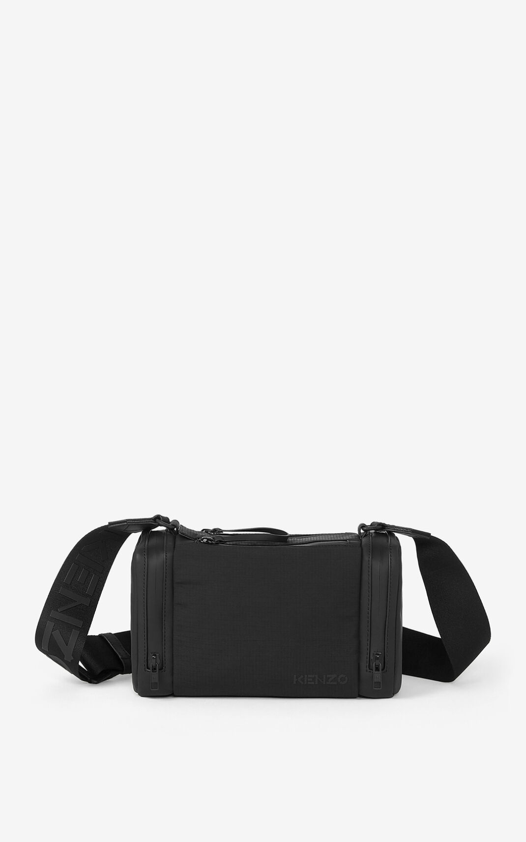 Kenzo Small Kamera Shoulder Bag Black For Mens 1295GCDKN